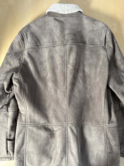 Cappotto shearling agnello Ermenegildo Zegna - tg. 46-48 (M)