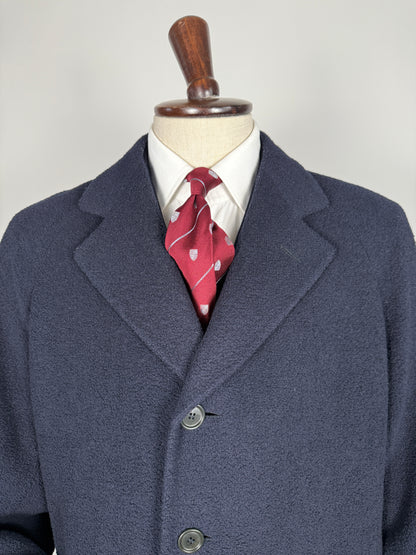 Cappotto raglan E. Zegna in bouclé di lana - tg. 48-52