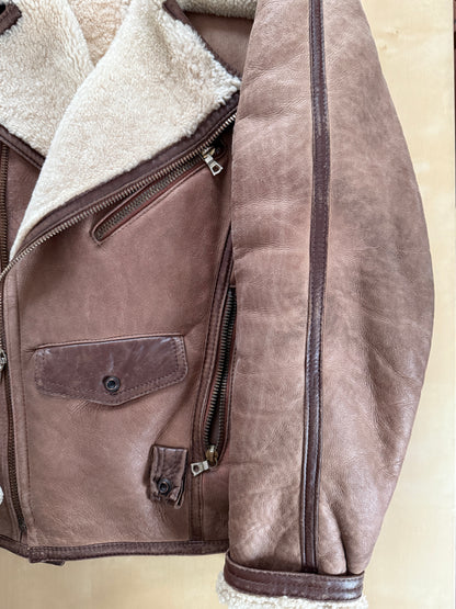 Chiodo in shearling Emporio Armani anni ‘80 - M