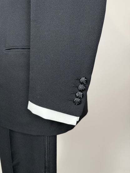 Smoking sartoriale anni ‘50 revers a scialle - tg. 48/50