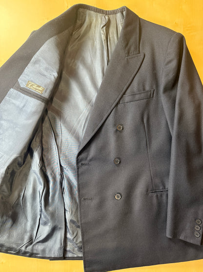 Giacca blazer doppiopetto sartoriale anni ‘50/‘60 - tg. 52/54