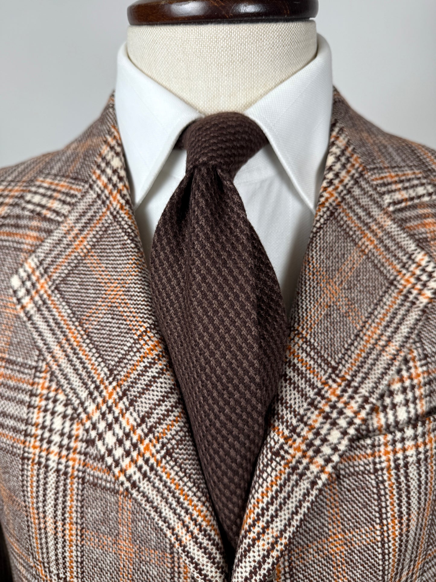 Cravatta scozzese in puro cashmere