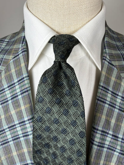 Cravatta Armani anni '80 seta traforata