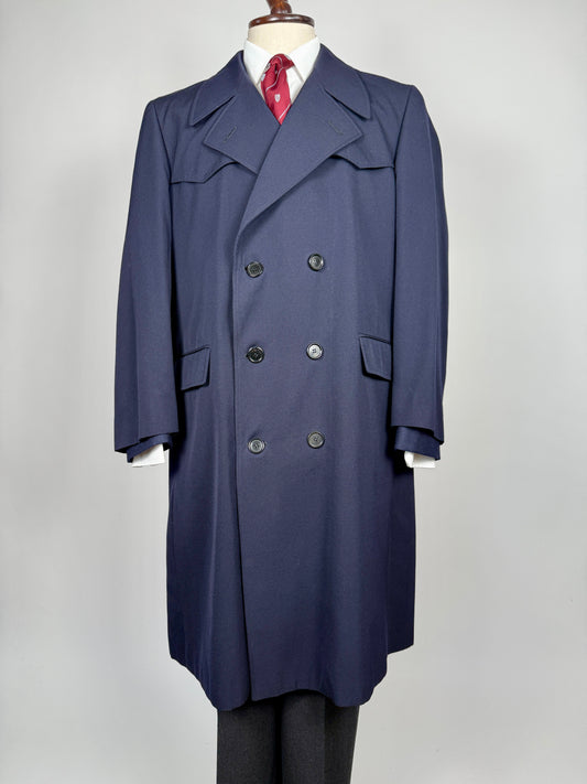 Soprabito doppiopetto Arma dei Carabinieri anni ‘80 serge blu - tg. 48-50