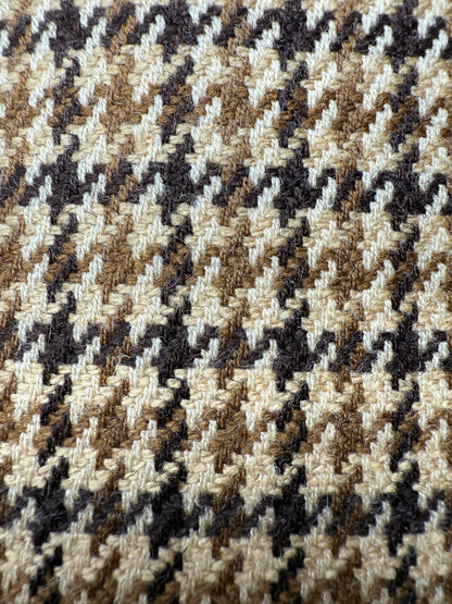 Giacca anni ‘80 in tessuto scozzese lana e cashmere pied-de-poule - tg. 48/50