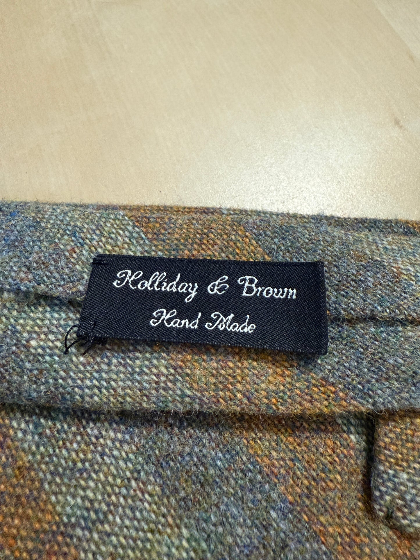 Cravatta in tweed Holliday & Brown