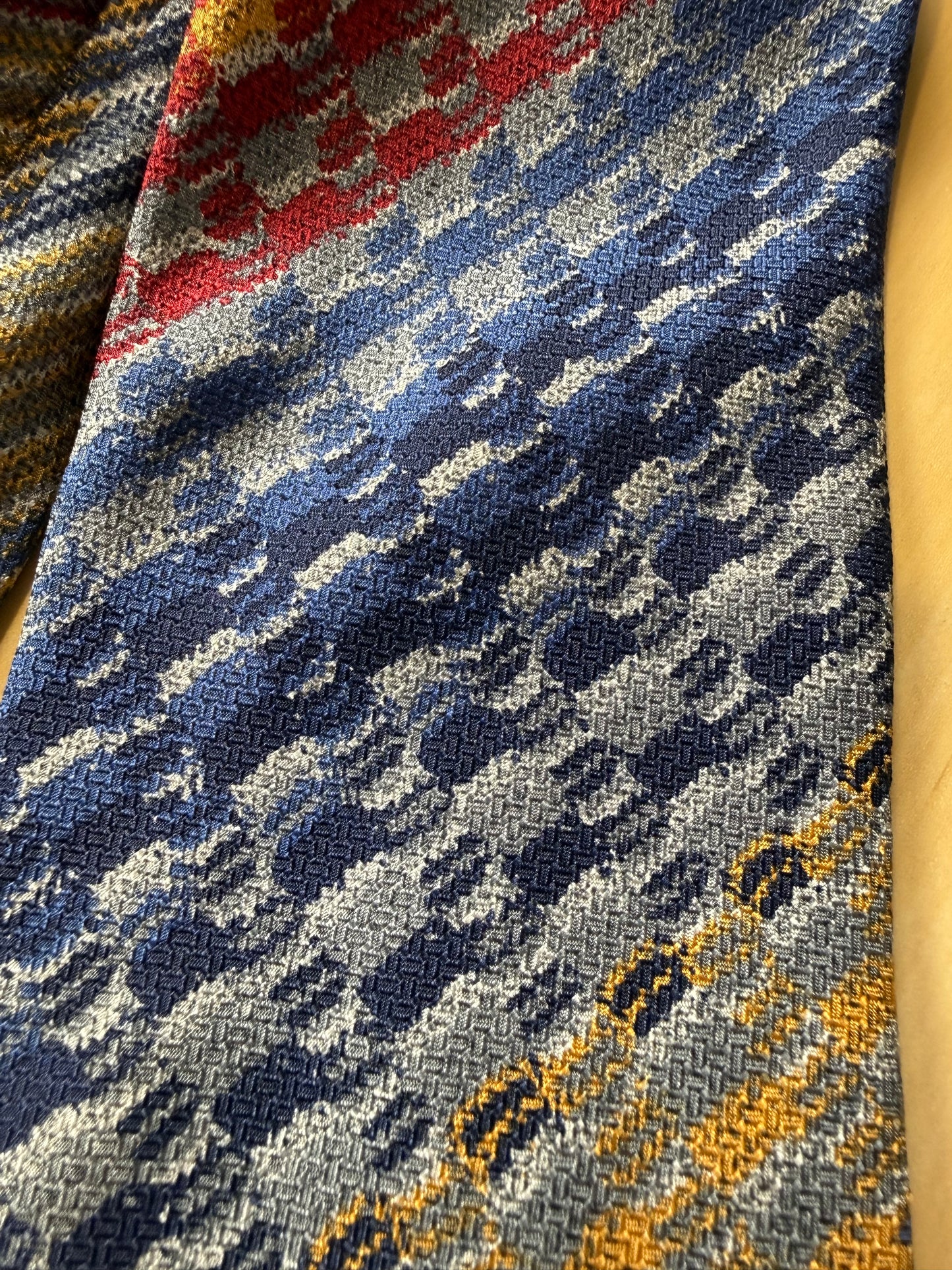 Cravatta Missoni quadretti pittorici