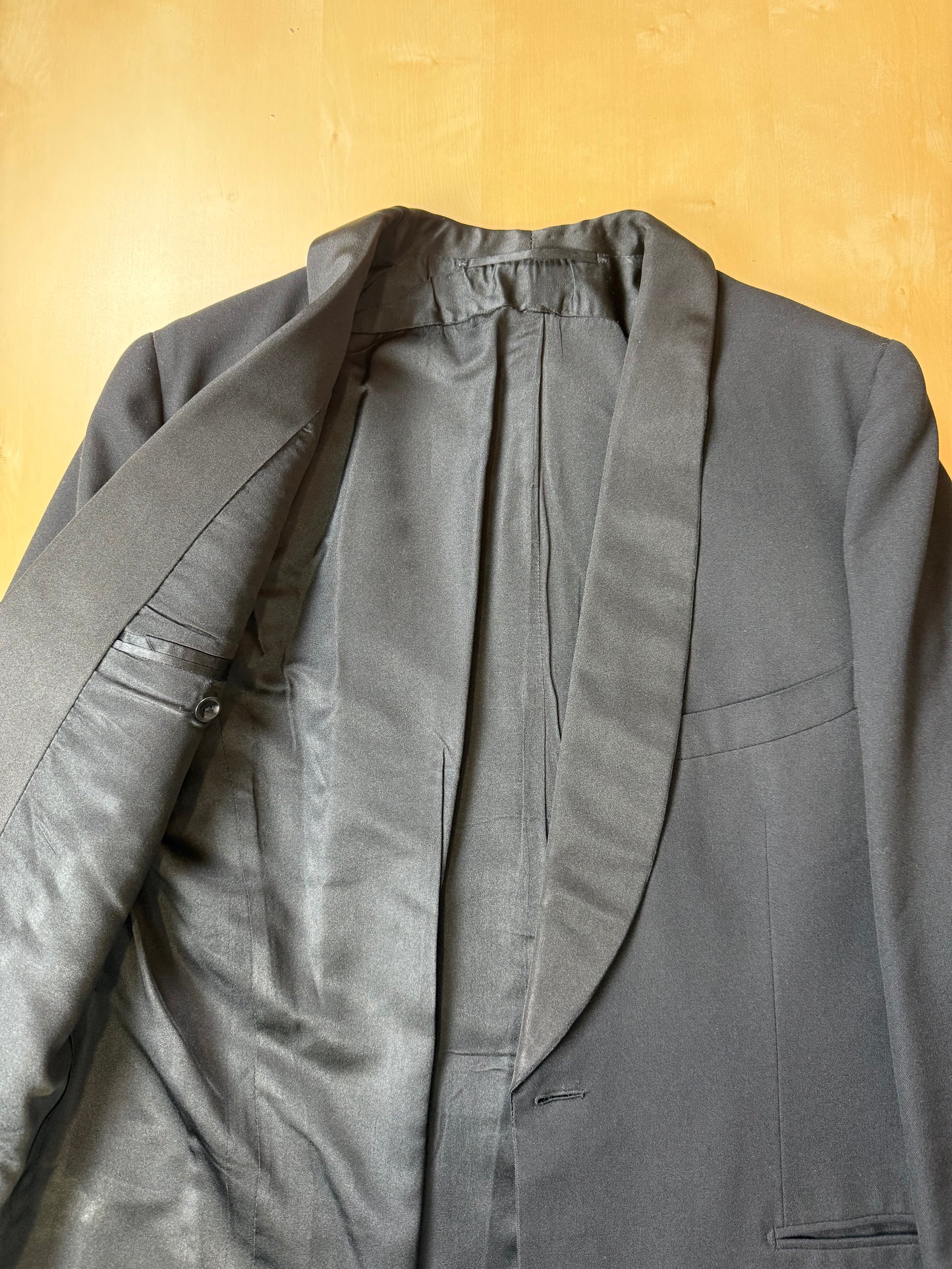 Smoking sartoriale anni ‘50 revers a scialle - tg. 48/50