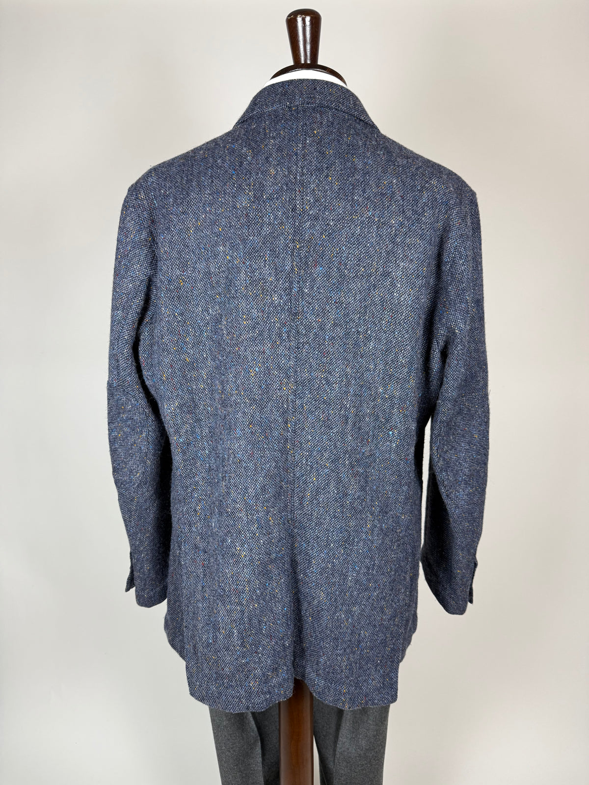 Giacca De Paz donegal tweed sfoderata - tg. 54