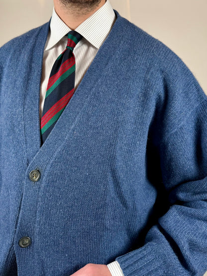 Cardigan vintage Les Copains in pura lana - XL (56-58)