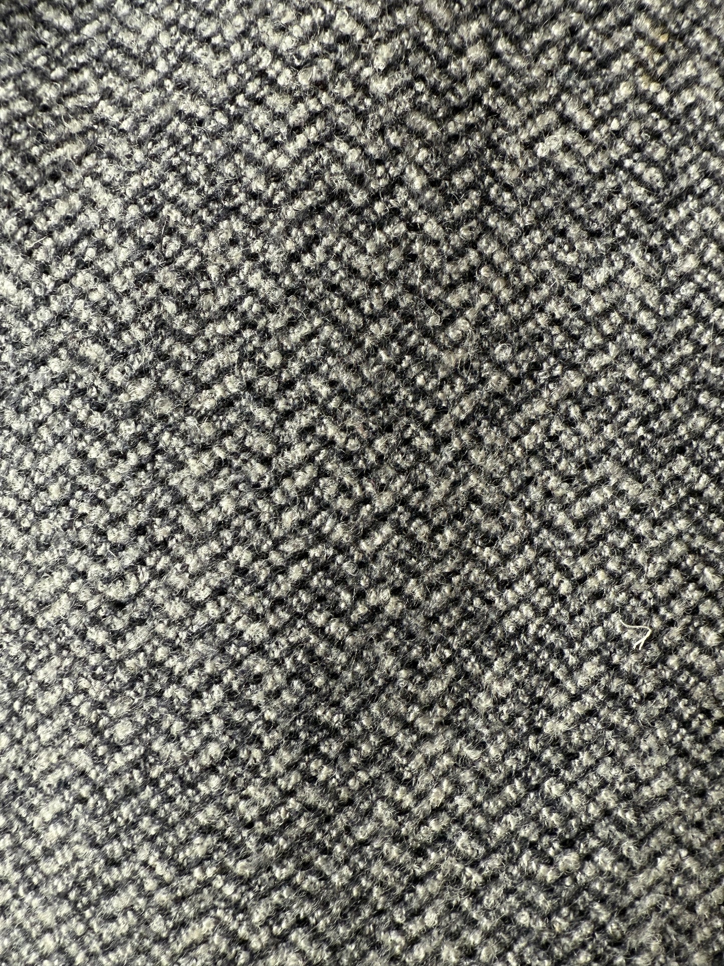 Cappotto anni ‘60/‘70 tweed spigato/chevron - tg. 52-54