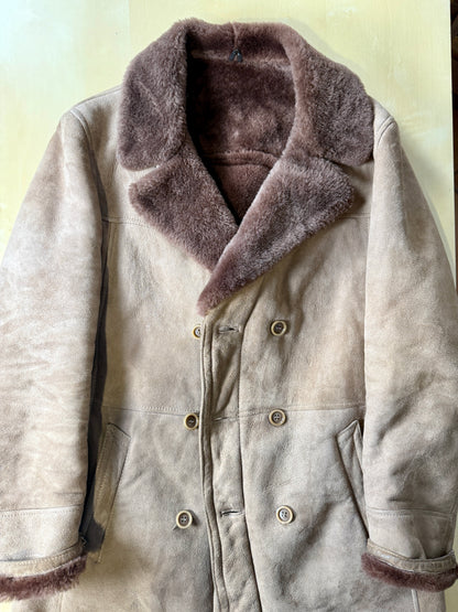 Shearling doppiopetto anni ‘70 - tg. 46-48 (M)