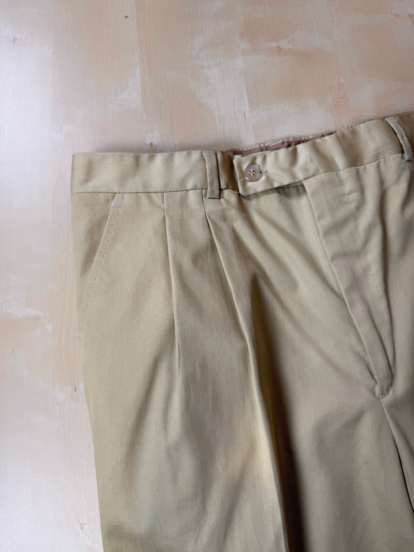 Pantaloni chino in cotone anni ‘80 (NOS) - tg. 50/52