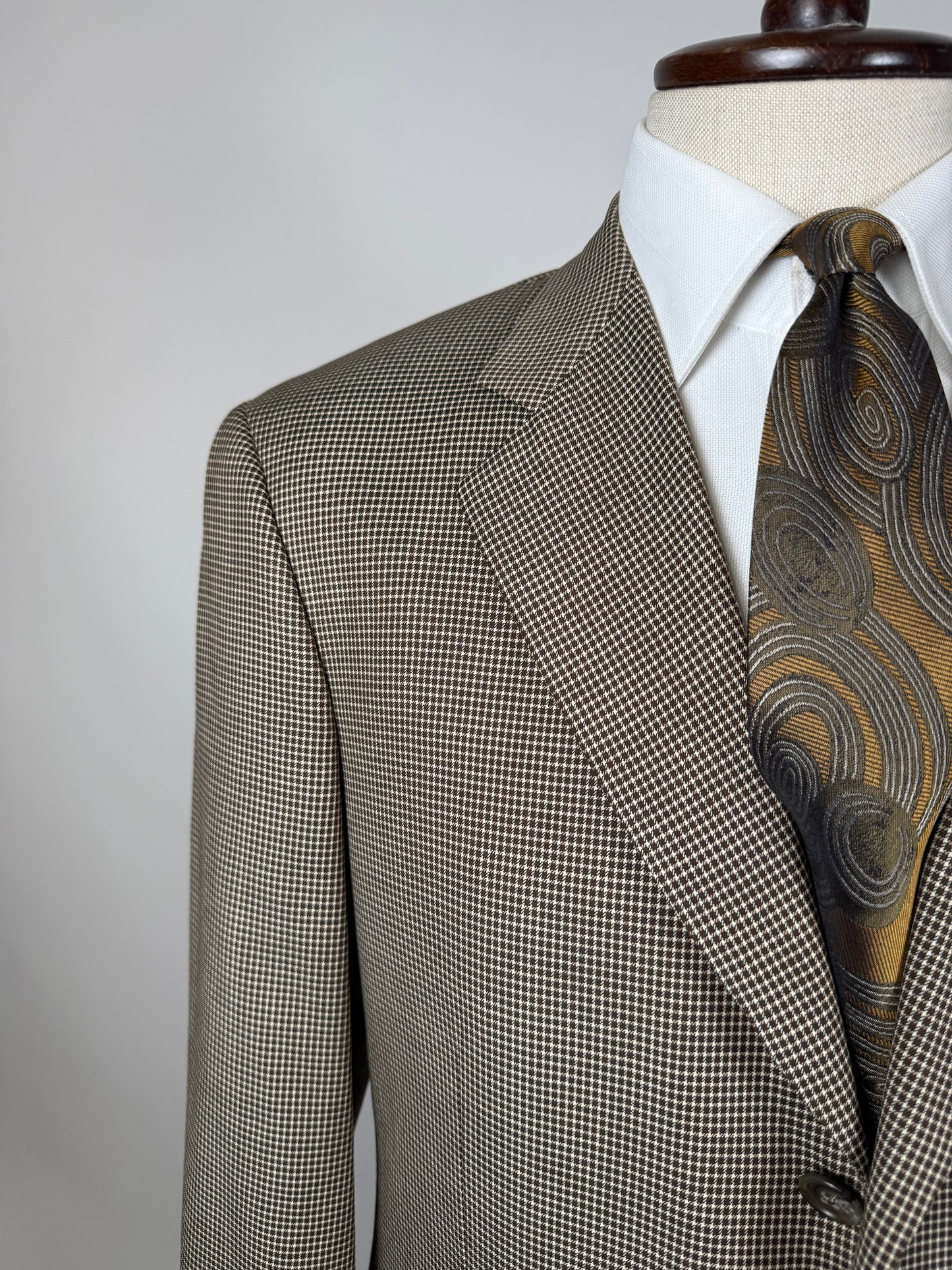Giacca Corneliani flanella pettinata quadri - tg. 48