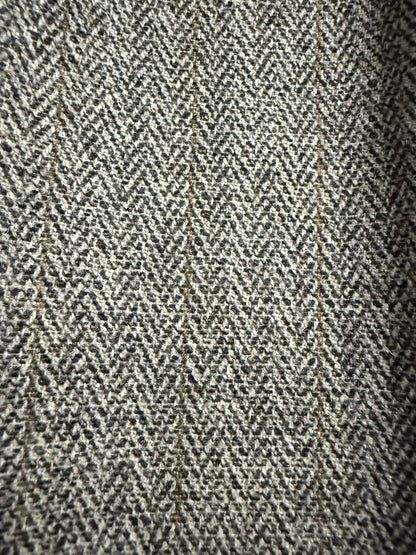 Pantalone anni ‘80 in tweed herringbone (NOS) - tg. 48