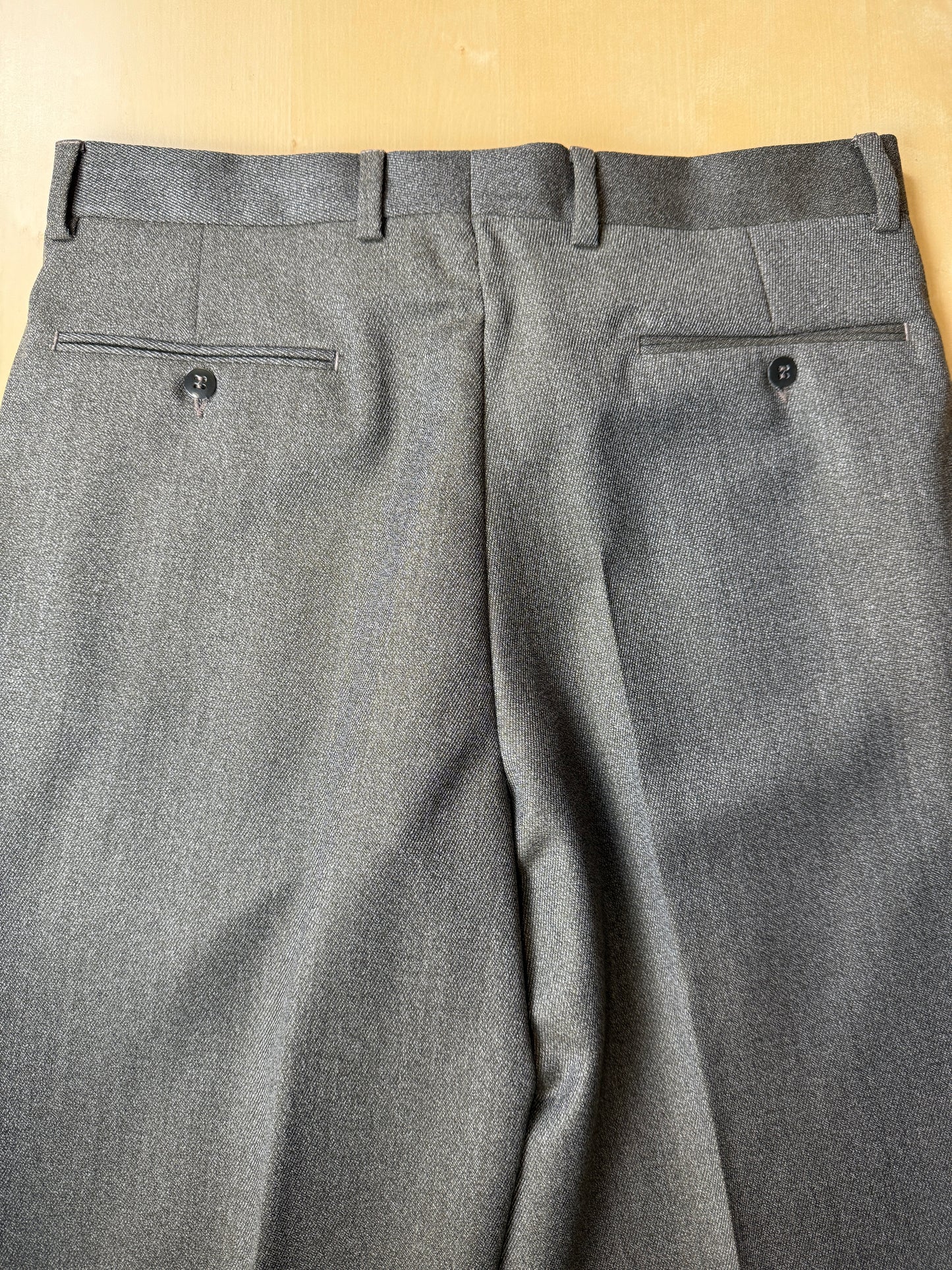 Completo anni ‘80 in covert verde/cachi (NOS) - tg. 48