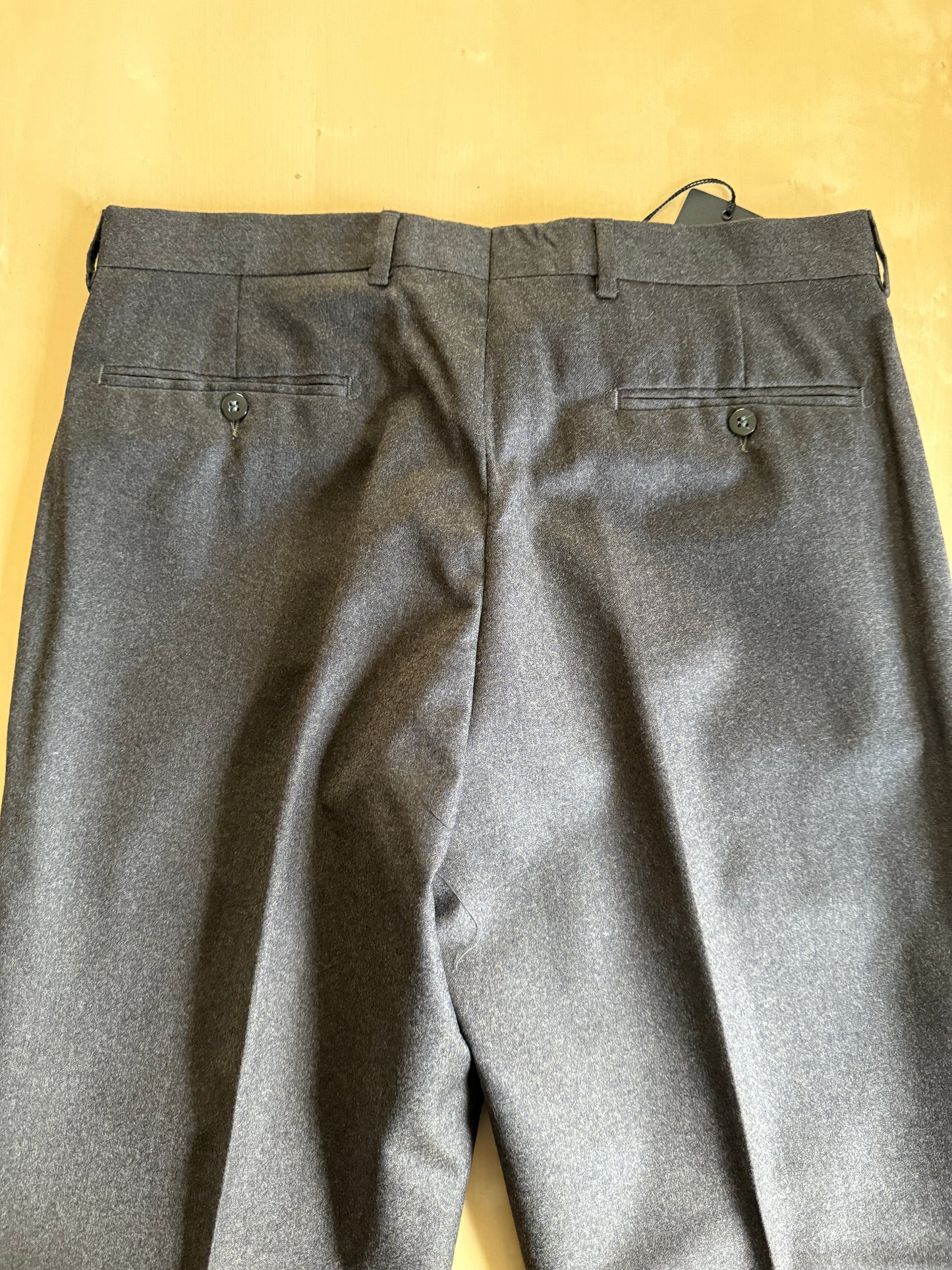 Pantaloni anni ‘90 in flanella marrone (NOS) - tg. 48/50