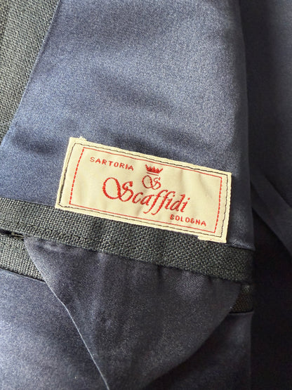 Giacca sartoriale in lino con fodera in seta - tg. 48/50