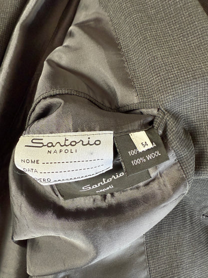 Completo napoletano Sartorio in fresco lana antracite - tg. 54