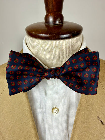 Papillon vintage navy micro fantasia