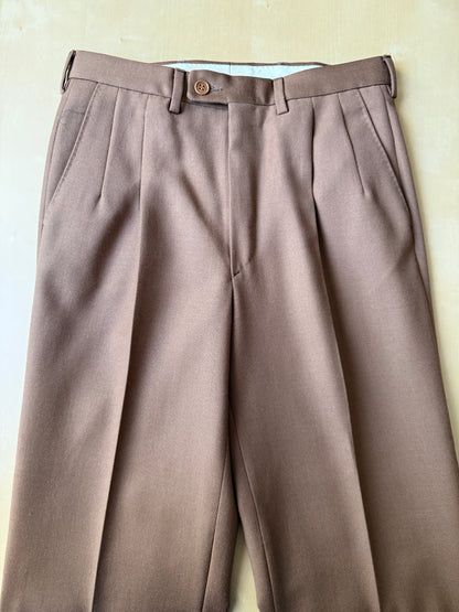 Completo 3 pezzi Marzotto anni ‘70/'80 color cammello (NOS) - tg. 42