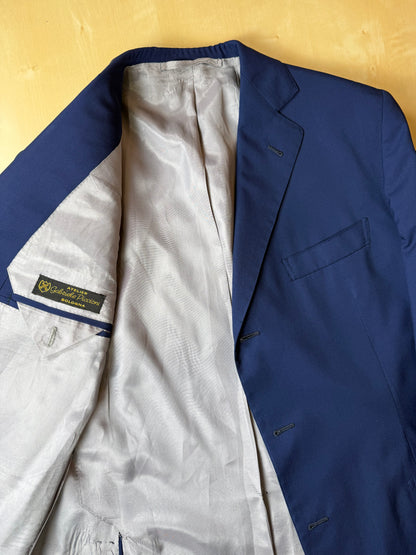 Giacca sartoriale in fresco lana blu - tg. 50/52