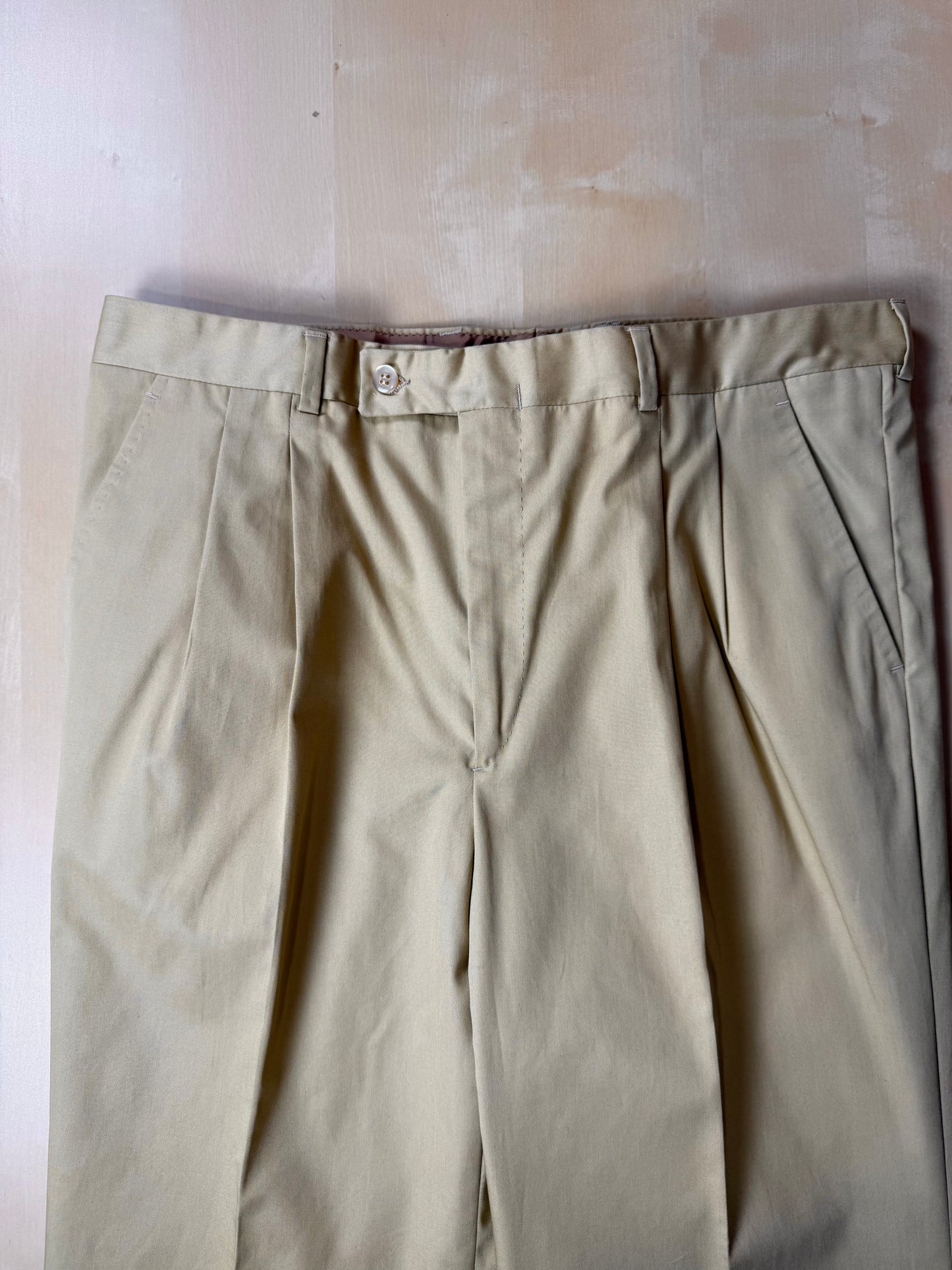 Pantaloni chino in cotone anni ‘80 (NOS) - tg. 50/52
