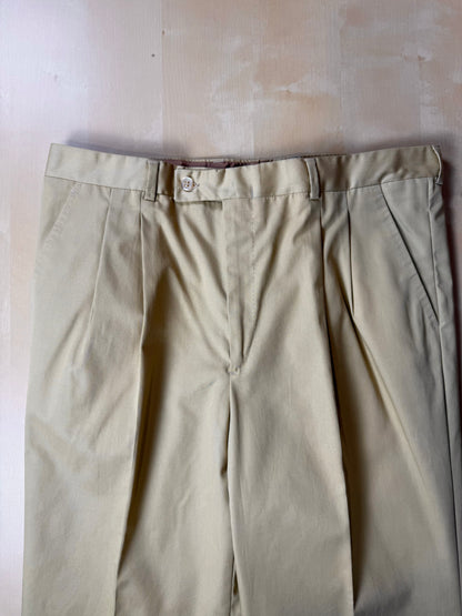 Pantaloni chino in cotone anni ‘80 (NOS) - tg. 50/52
