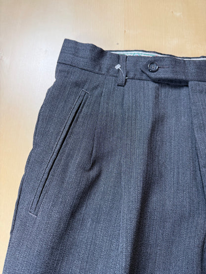 Pantaloni fresco lana grigio anni '80 (NOS) - tg. 46