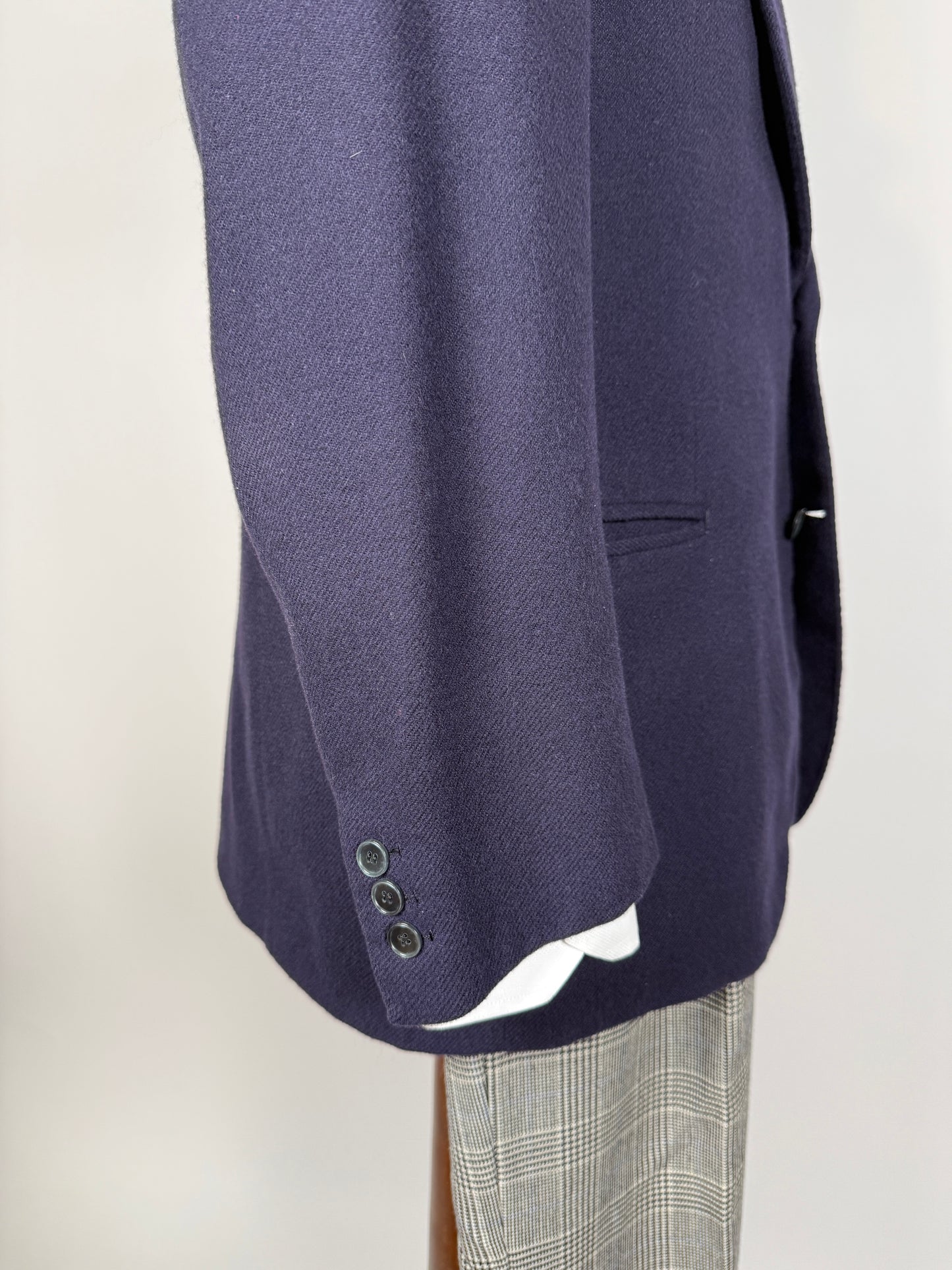 Giacca sartoriale in cashmere anni ‘70 - tg. 52/54