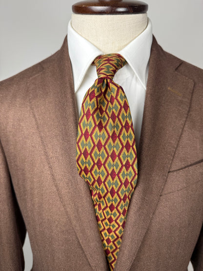 Cravatta Brooks Brothers fantasia losanghe