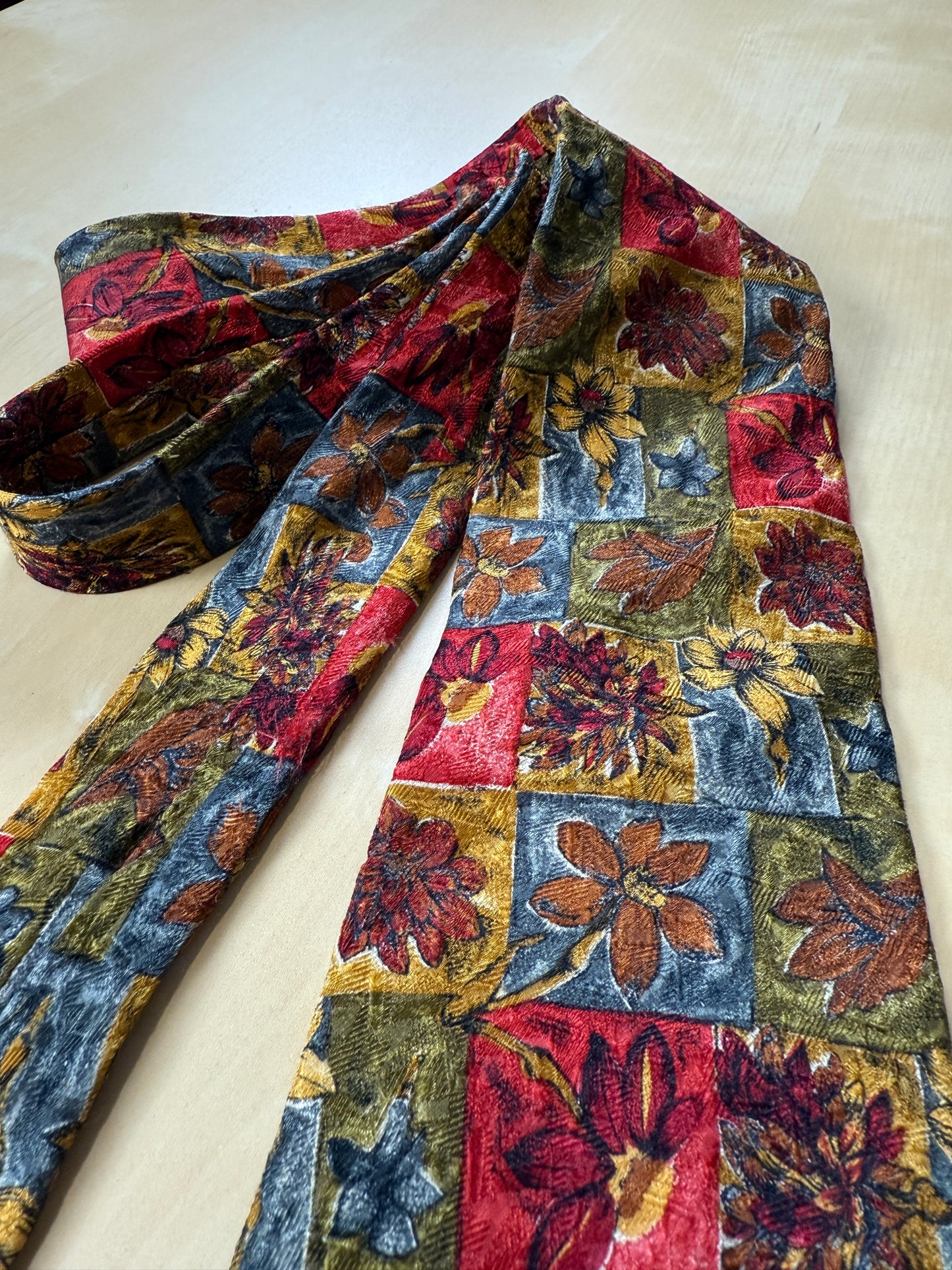 Cravatta Ermenegildo Zegna floreale jacquard