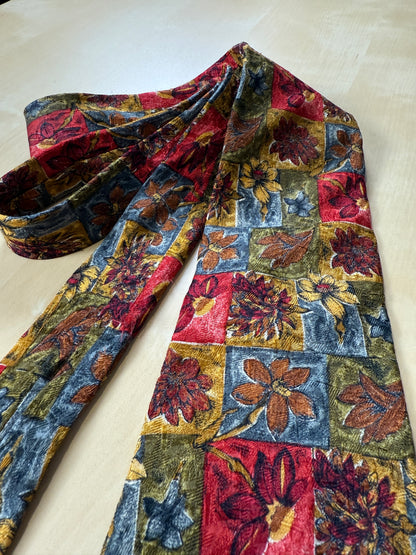 Cravatta Ermenegildo Zegna floreale jacquard