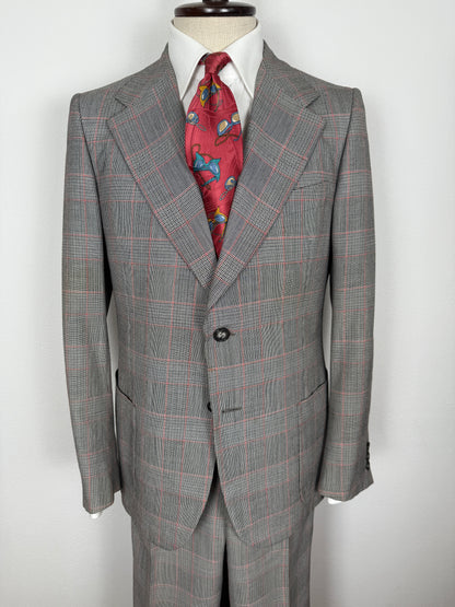 Completo anni '70 principe di Galles pettinato - tg. 50