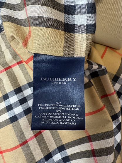 Soprabito impermeabile Burberry monopetto (nuovo) - tg. 50