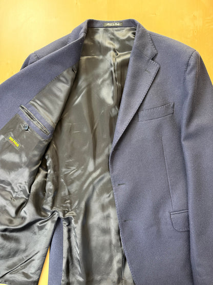 Giacca + panciotto De Paz flanella blu - tg. 54/56