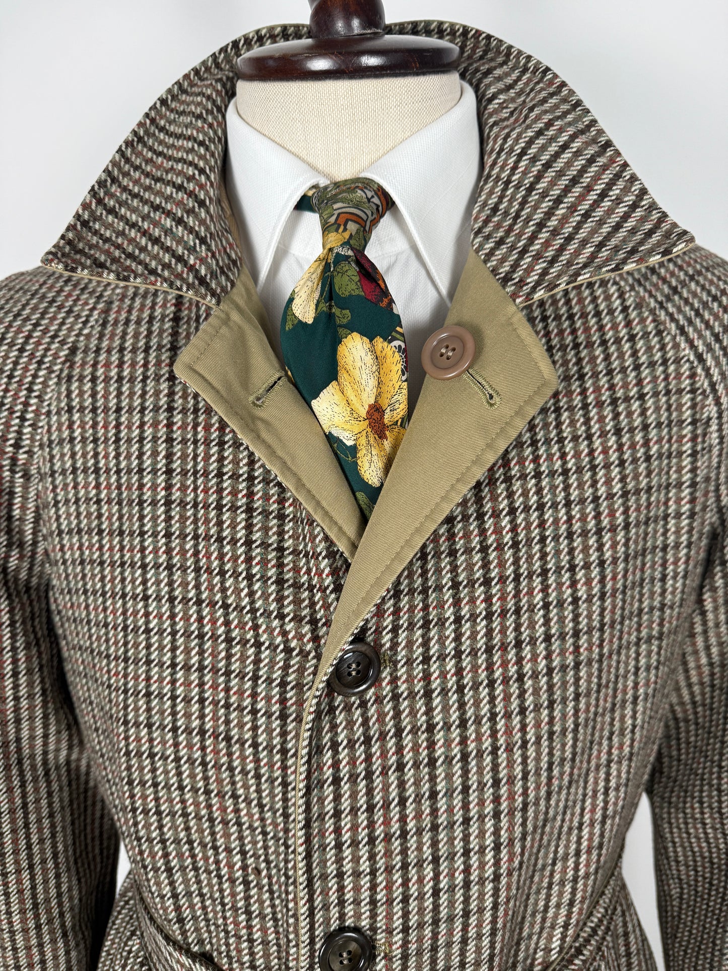 Soprabito reversibile cappotto + impermeabile anni ‘70/‘80 - tg. 46/50