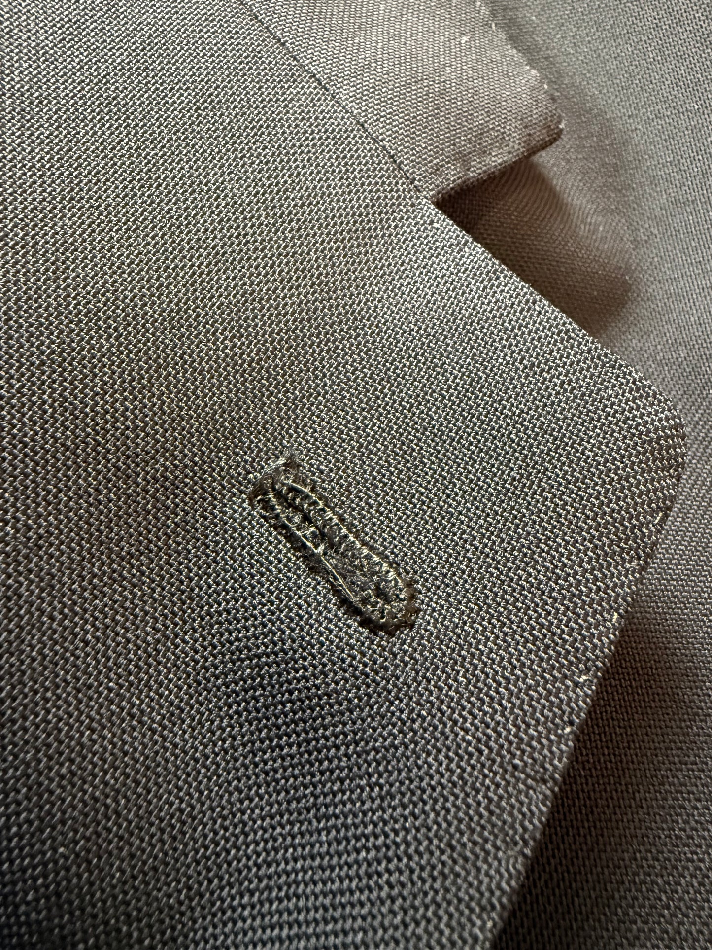 Giacca sartoriale grisaglia blu - tg. 58/60