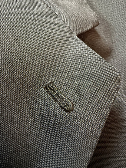 Giacca sartoriale grisaglia blu - tg. 58/60