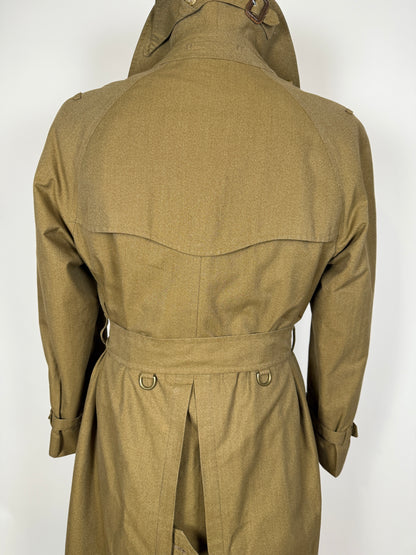 Trench Burberrys anni ‘80 doppiopetto cotone senape  - tg. 48/50