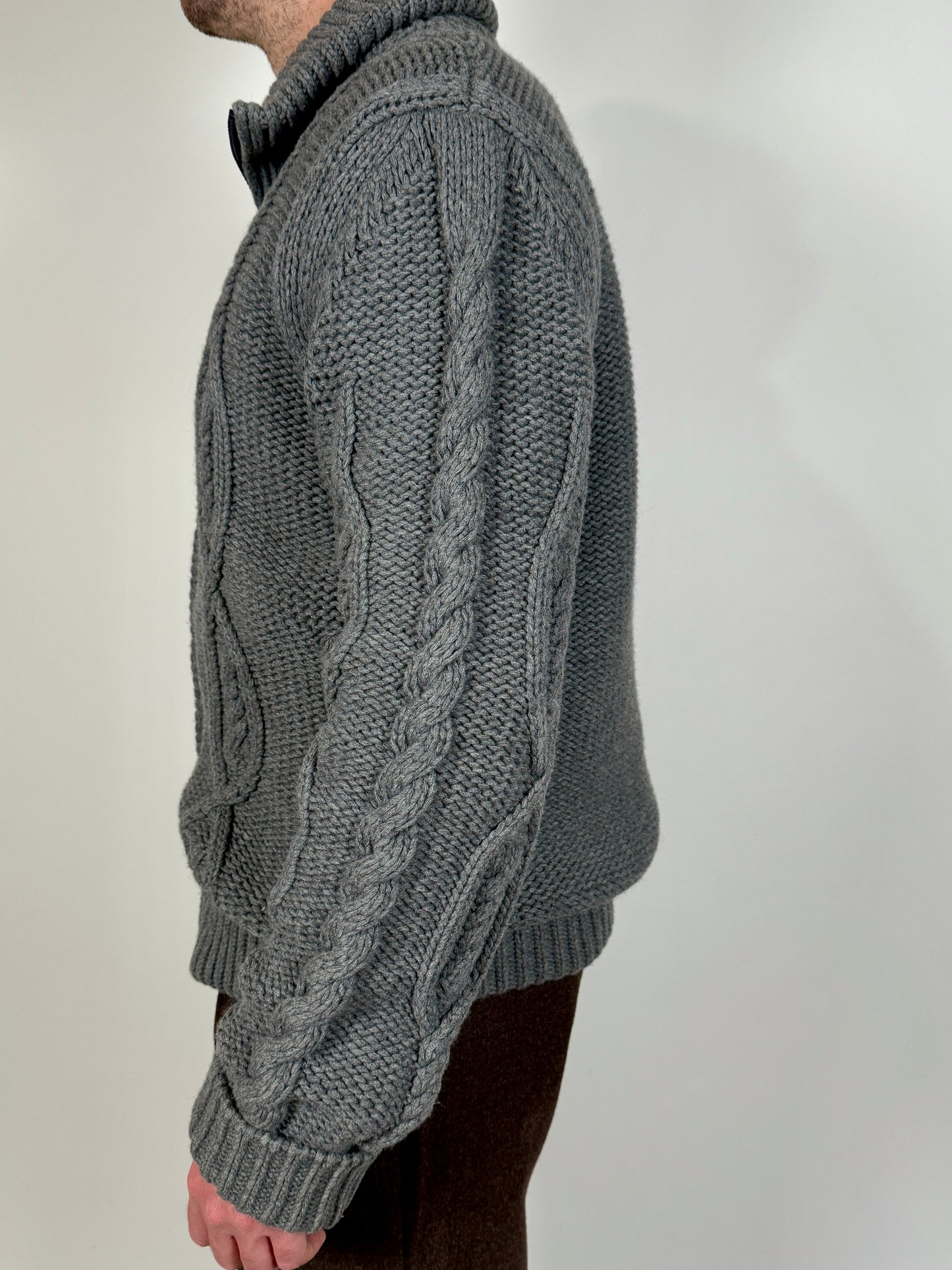 Cardigan-giubbotto Woolrich misto lana - XL