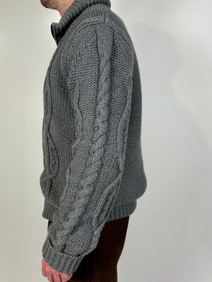 Cardigan-giubbotto Woolrich misto lana - XL