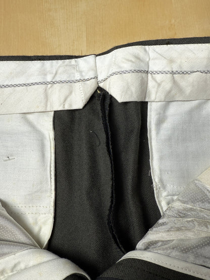 Pantaloni anni ‘70/‘80 in flanella verde scuro (NOS) - tg. 48