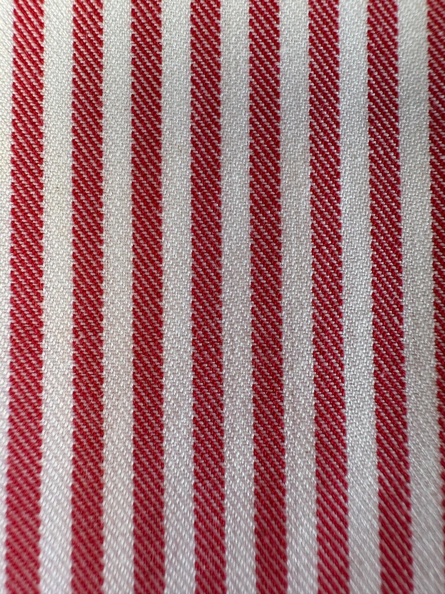 Camicia anni ‘70 rossa a righe - M collo 42