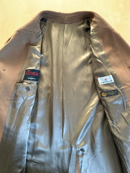 Cappotto Ungaro tessuto Loro Piana lana e cashmere color cammello - tg. 50-54