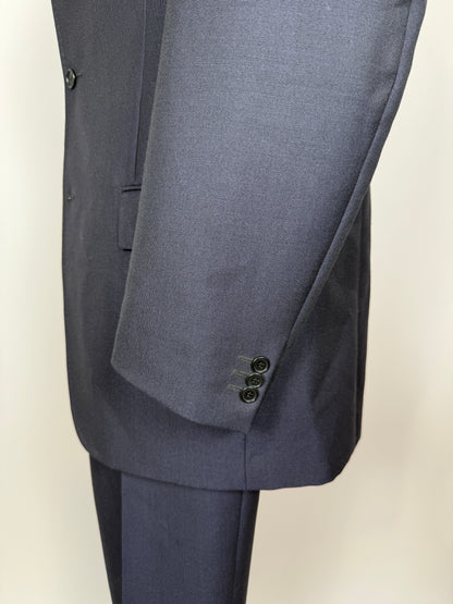 Completo blu tessuto Ermenegildo Zegna lana e mohair - tg. 56