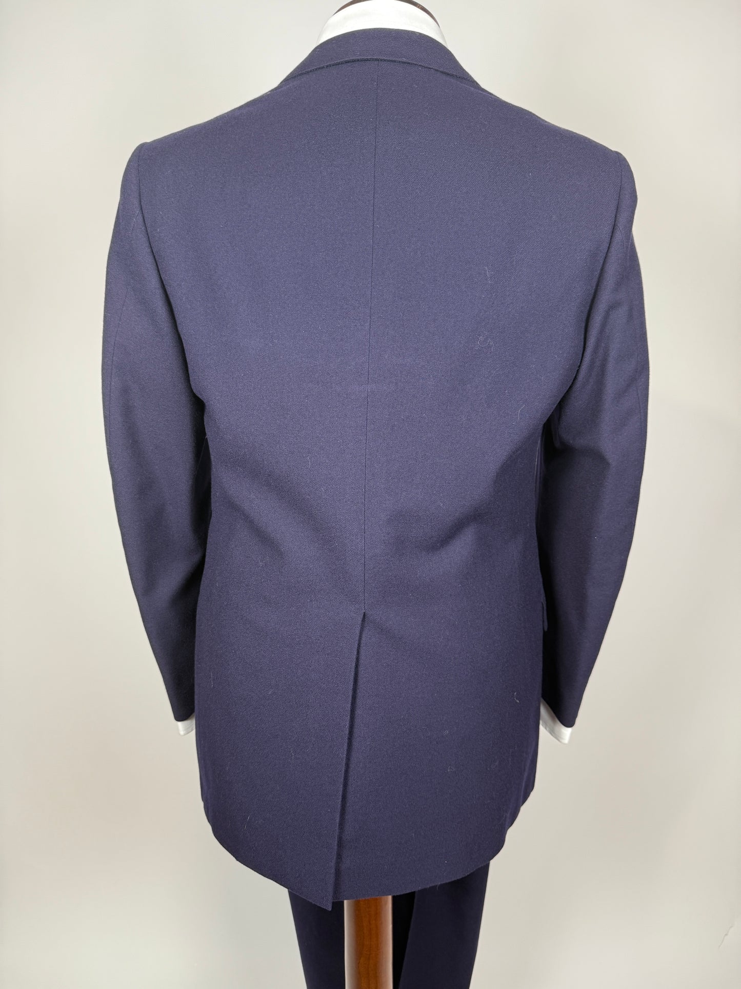 Completo anni ‘60 flanella blu - tg. 46