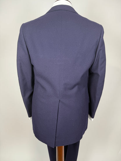 Completo anni ‘60 flanella blu - tg. 46