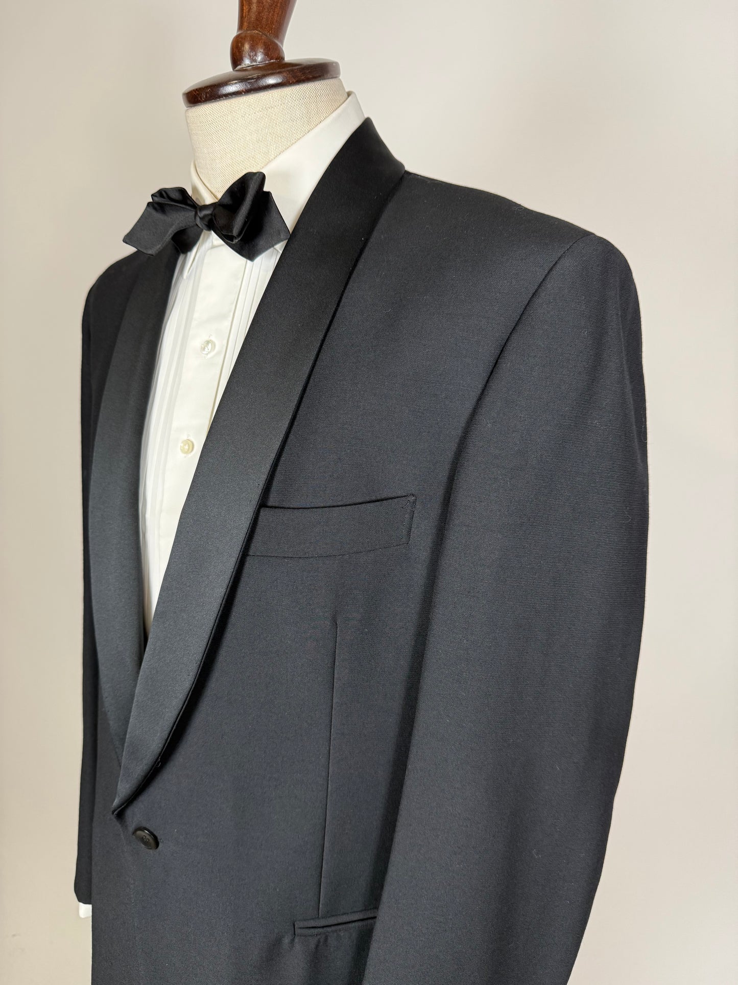 Smoking anni ‘90 revers a scialle - tg. 50 drop 8