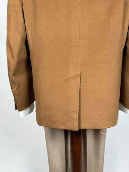 Giacca sartoriale in panno 100% cashmere Loro Piana - tg. 52/54 corta